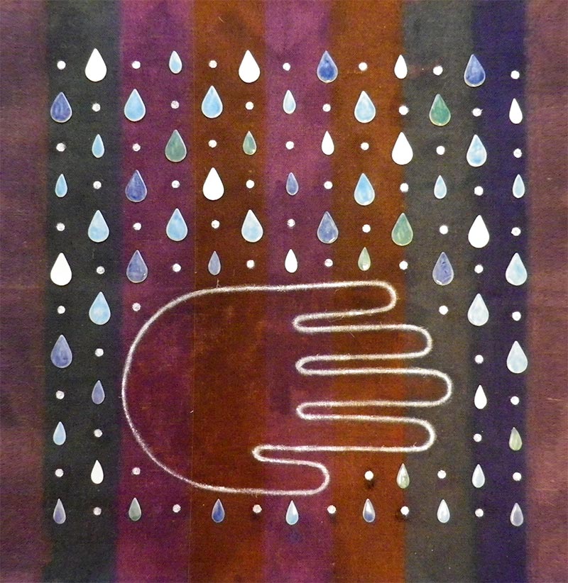 Arte / Tele e textile art / Pioggia