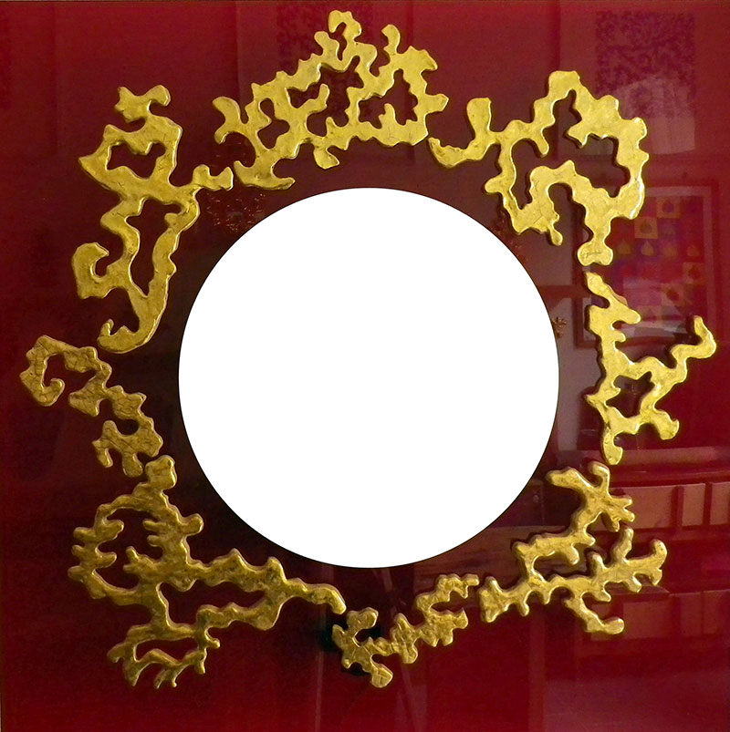 Art and crafts / Lampade e specchi / Sole specchio